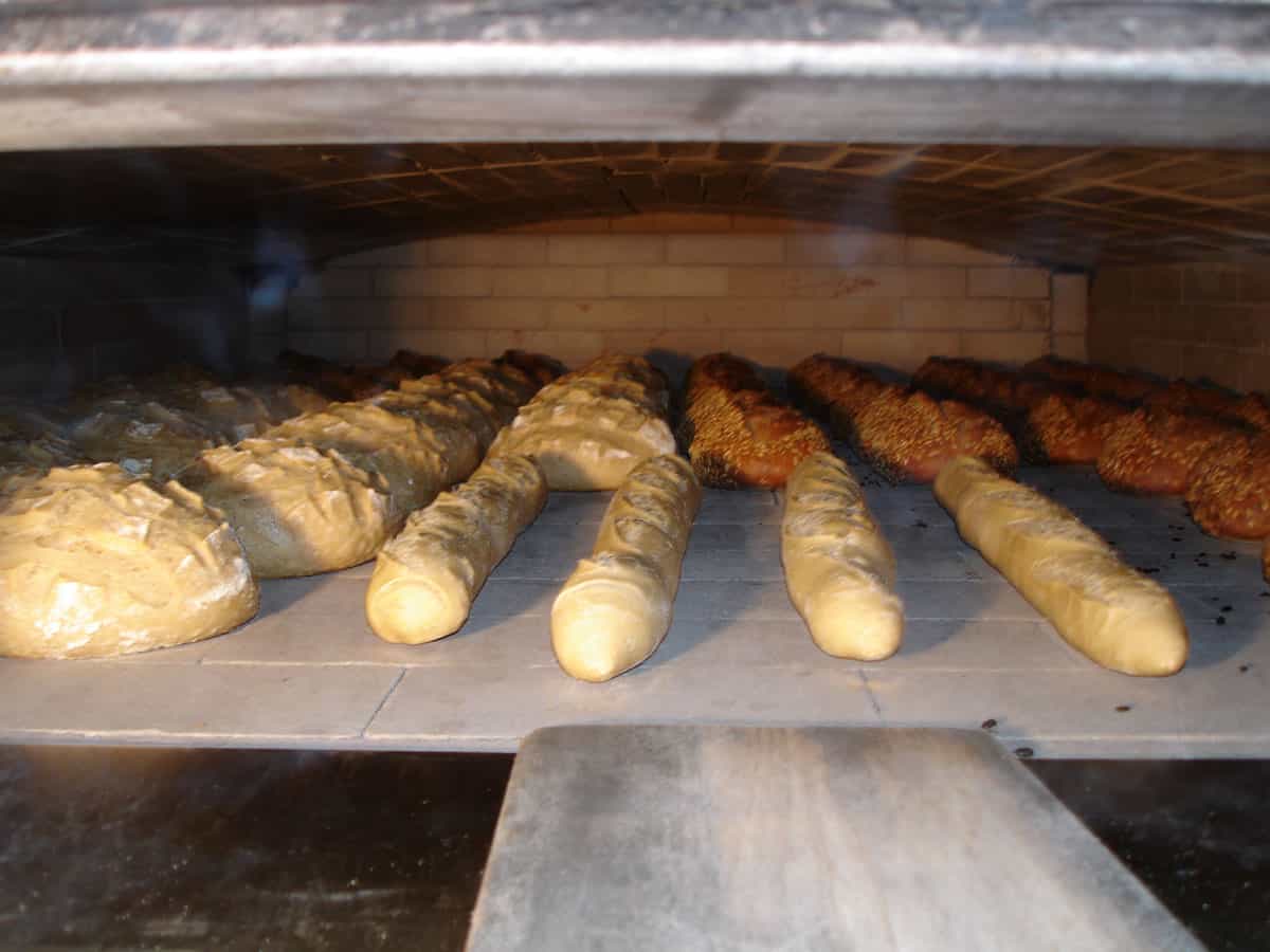 Fresh bread and pastries at Wild Flour Bread in Freestone