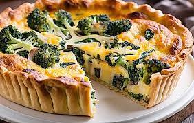 Broccoli quiche